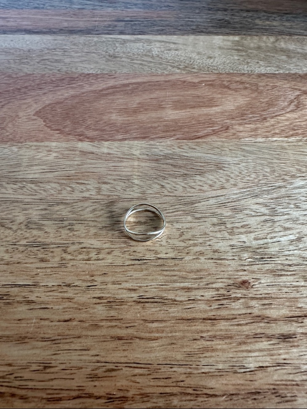 Minimalist Twisted Band Gold Ring